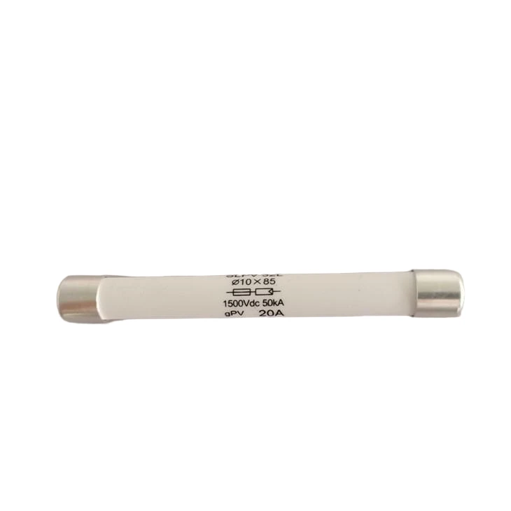 10mmx85mm 1500V 50KA Solar PV Fuse Link